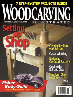 cover image of Woodcarving Illustrated Issue 38 Spring 2007